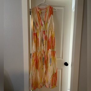 Anthropology Mauve dress